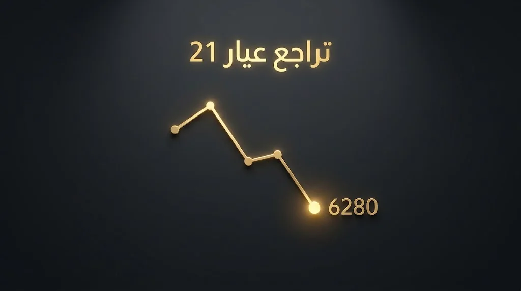 تراجع أسعار الذهب اليوم في مصر.. عيار 21 يسجل 6280 جنيه