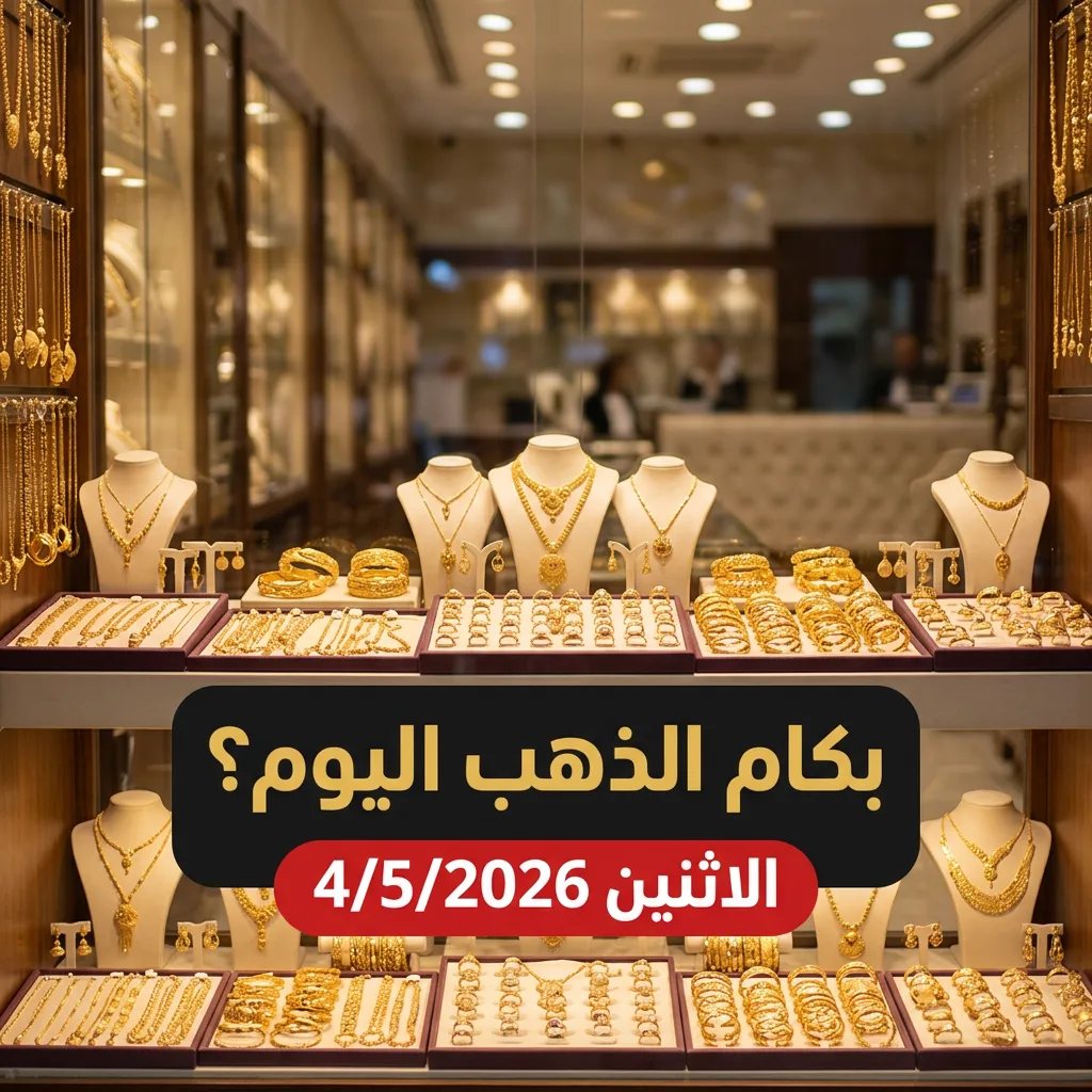أسعار الذهب اليوم الاثنين 4 مايو 2026 في مصر - تقرير صباحي